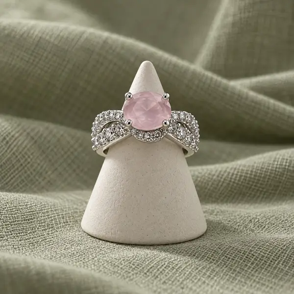 Blush Oval Ring